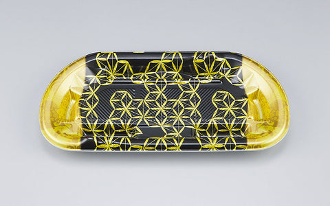 刺身容器 SF磯浜半月3平 網糸金本体