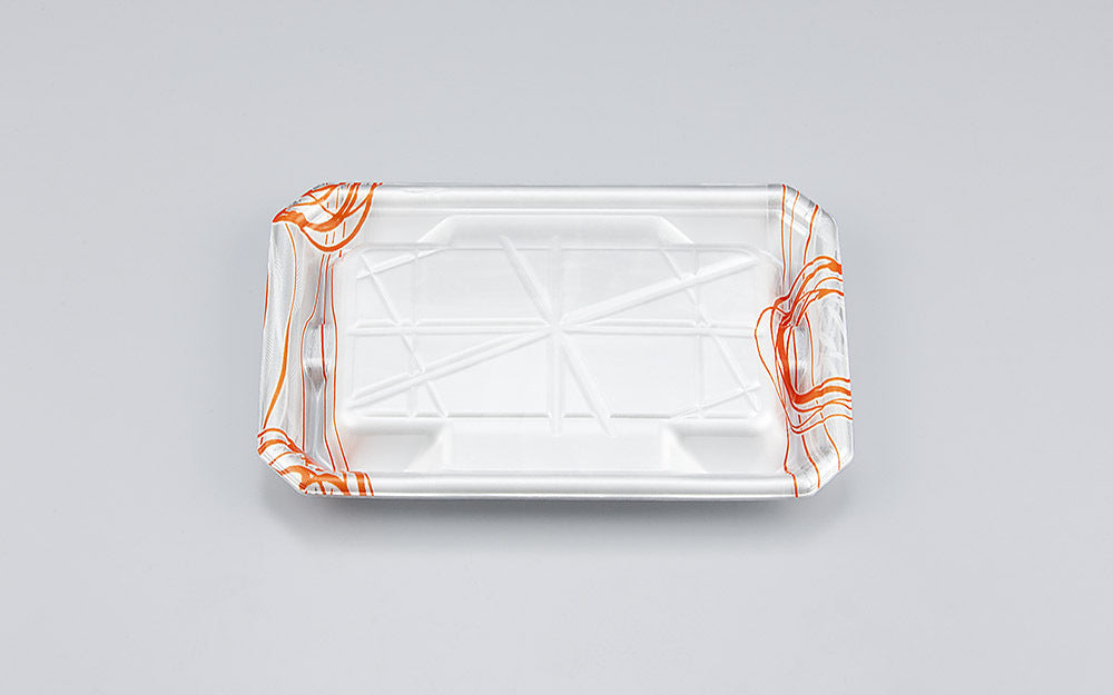 精肉容器 SFニック20-13平W ゆうすい銀本体