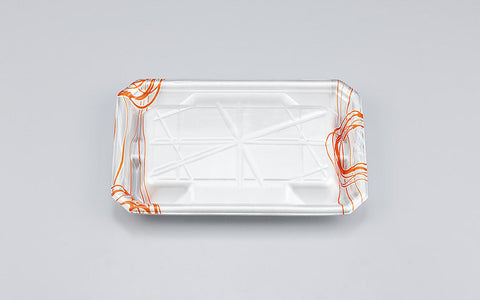 精肉容器 SFニック20-13平W ゆうすい銀本体