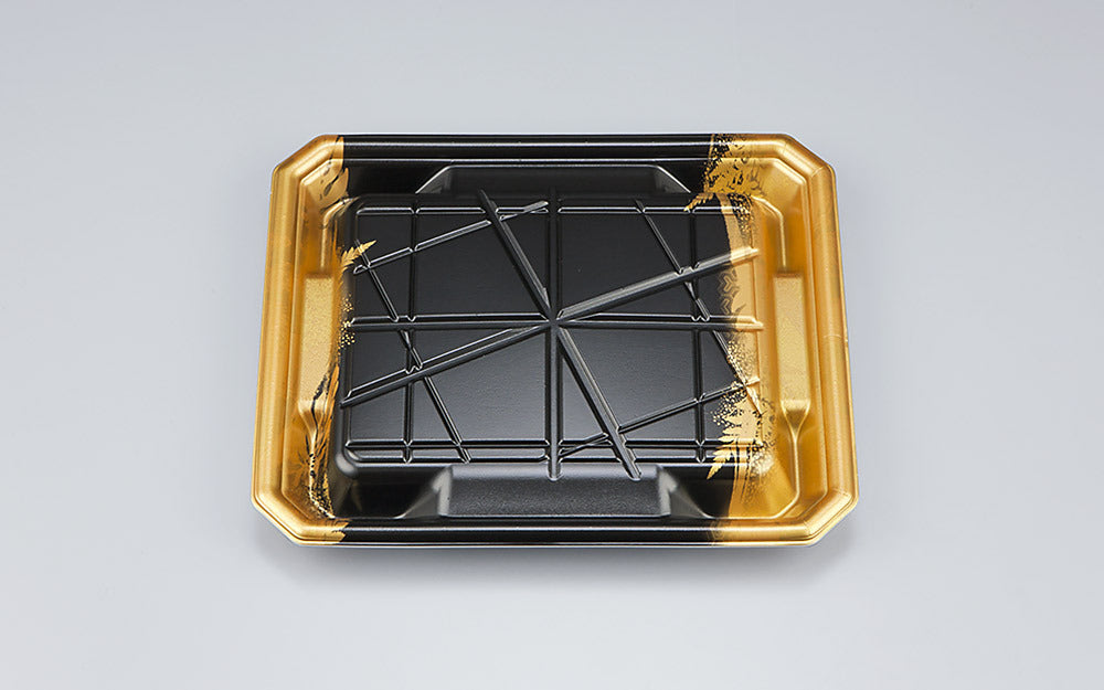 精肉容器 SFニック20-17平W きざし本体