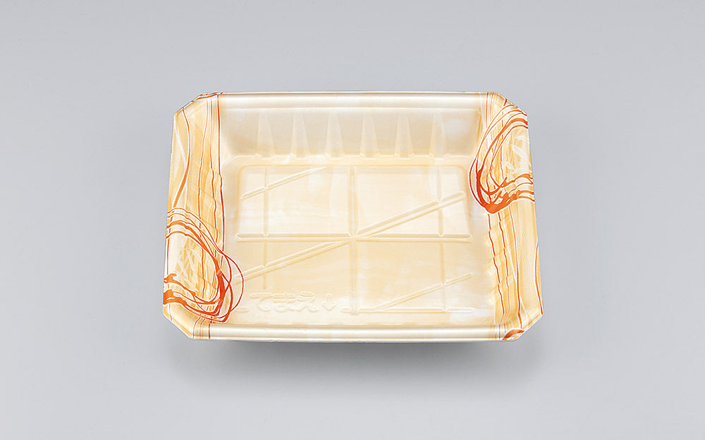 精肉容器 SFニック20-17深 ゆうすい薄橙本体