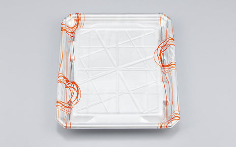 精肉容器 SFニック20-24浅 ゆうすい銀本体