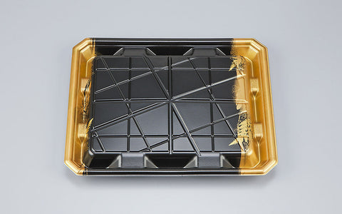 精肉容器 SFニック24-20平W きざし本体