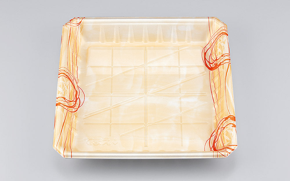 精肉容器 SFニック24-24深 ゆうすい薄橙本体