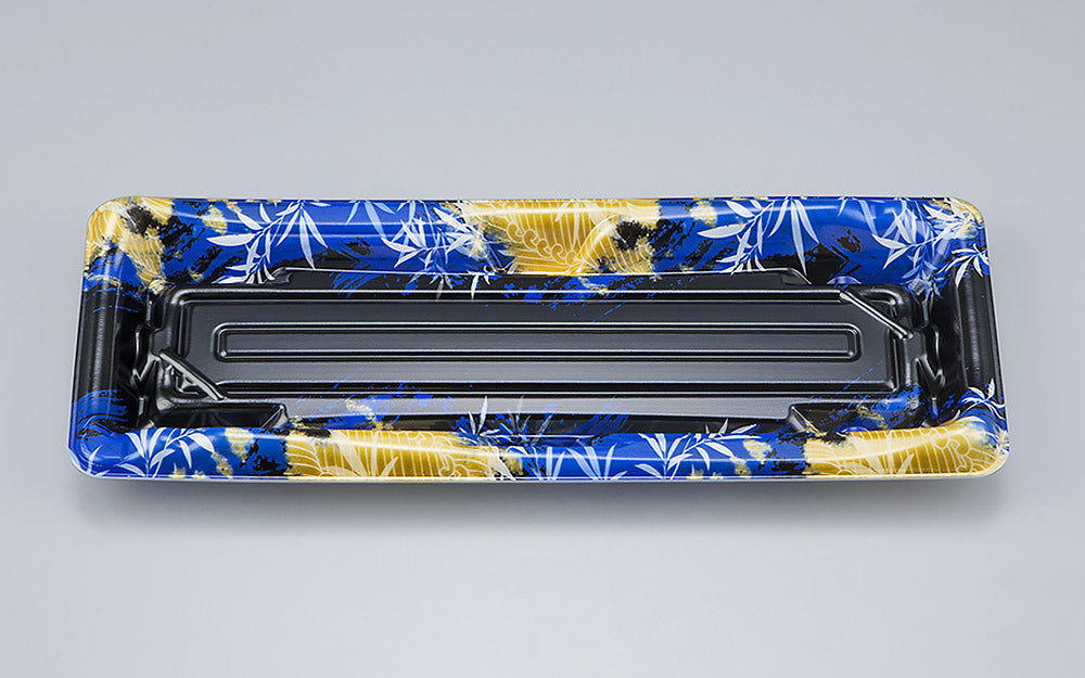 寿司容器 SF鮨板16 みお青本体