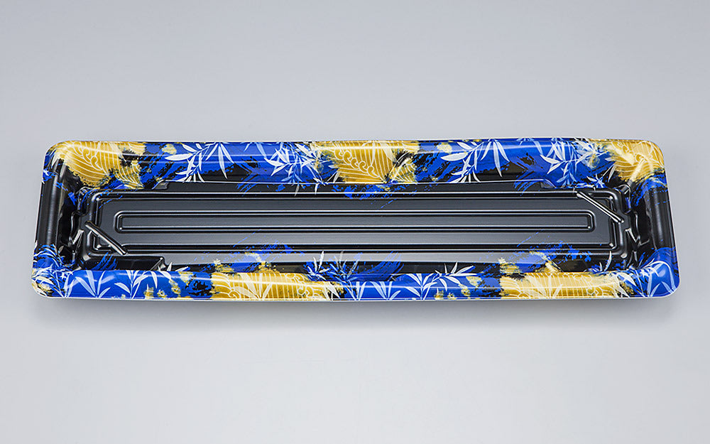 寿司容器 SF鮨板18 みお青本体