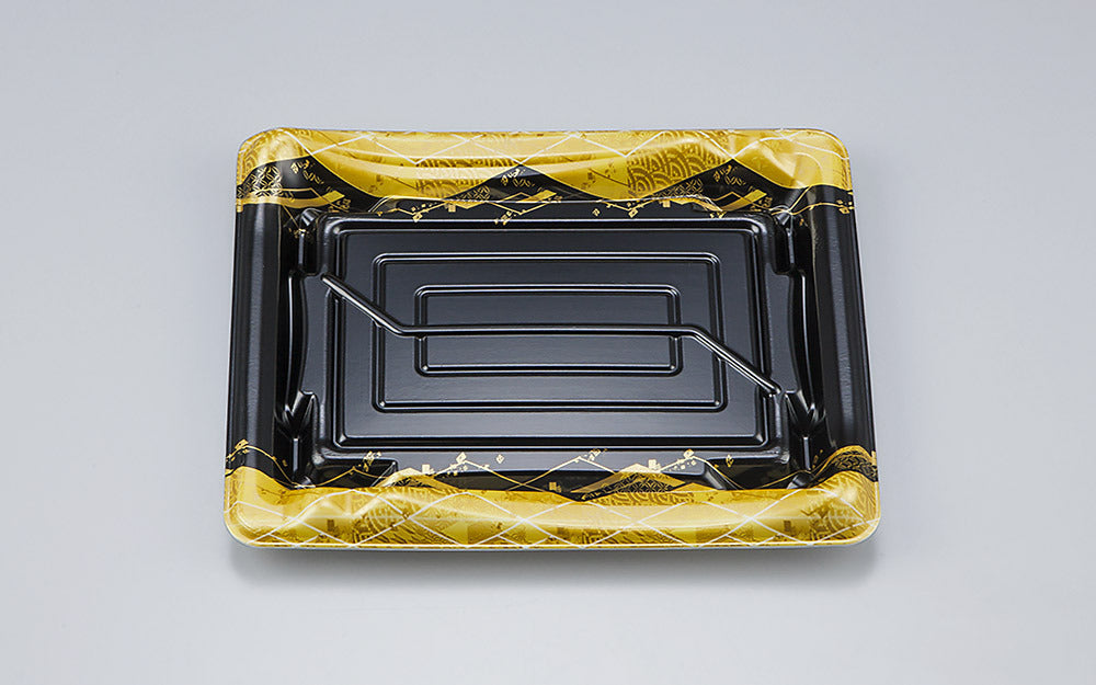 寿司容器 SF鮨板23 菱蒔絵本体