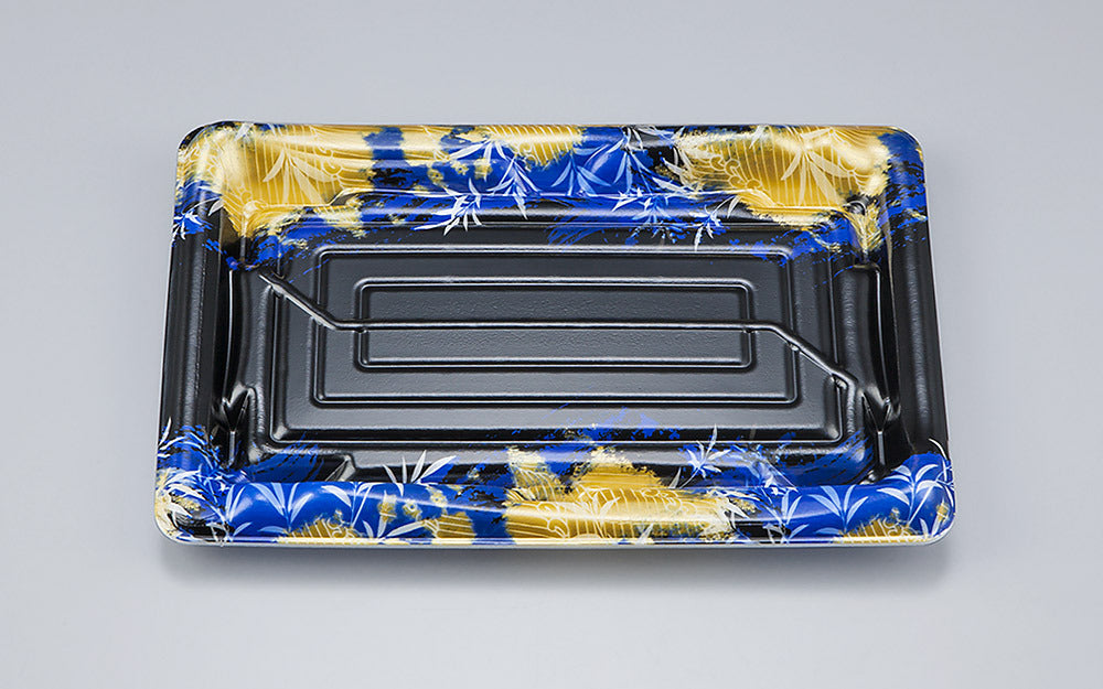 寿司容器 SF鮨板24 みお青本体