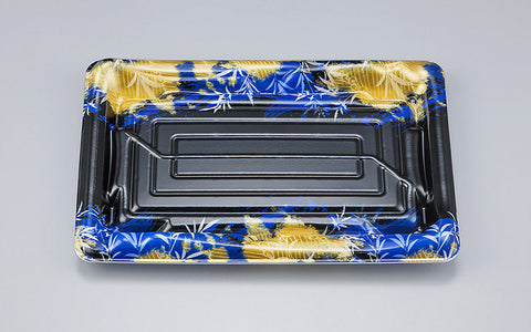 寿司容器 SF鮨板24 みお青本体