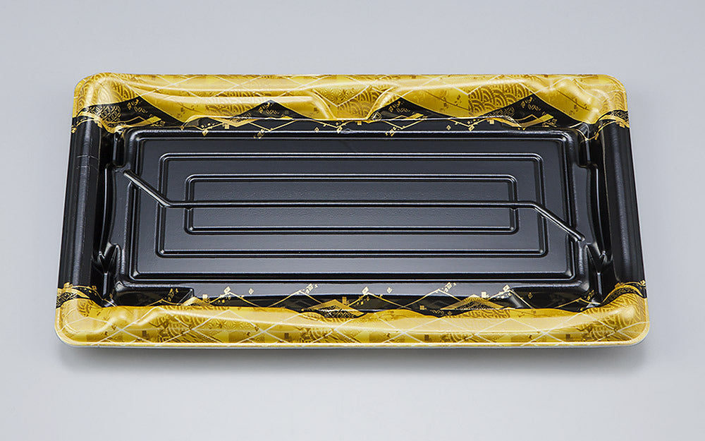 寿司容器 SF鮨板25 菱蒔絵本体