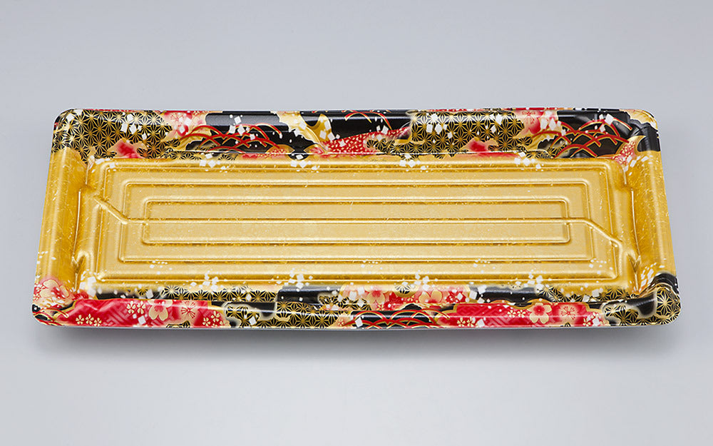 寿司容器 SF鮨板28 国風金本体