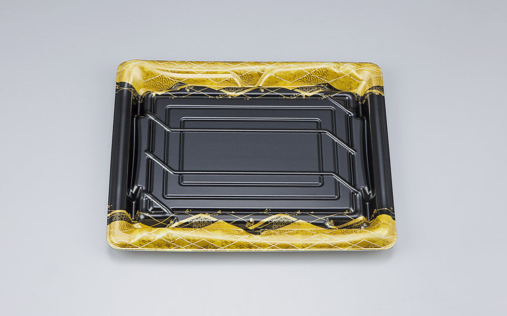 寿司容器 SF鮨板34 菱蒔絵本体