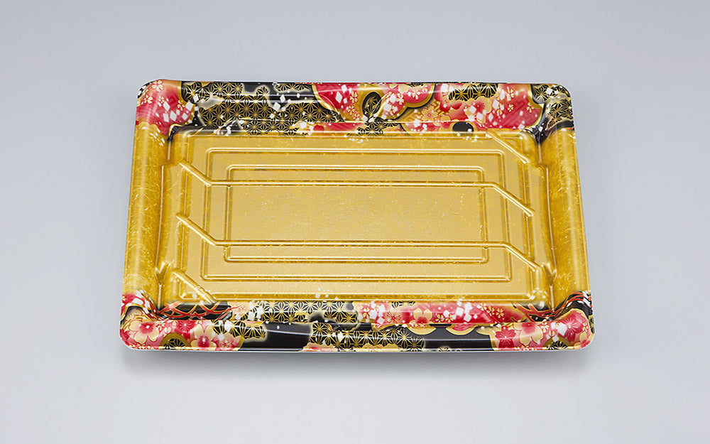 寿司容器 SF鮨板35 国風金本体