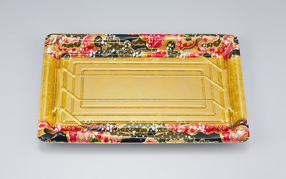 寿司容器 SF鮨板36 国風金本体