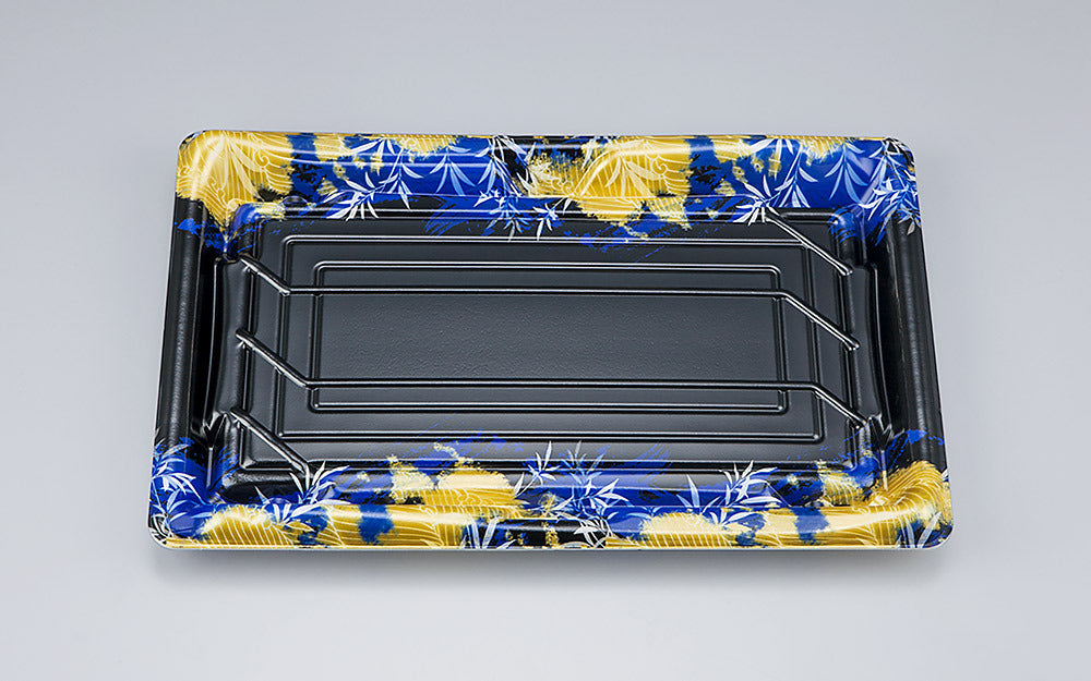 寿司容器 SF鮨板36 みお青本体