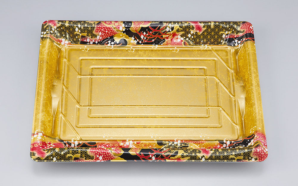 寿司容器 SF鮨板37 国風金本体