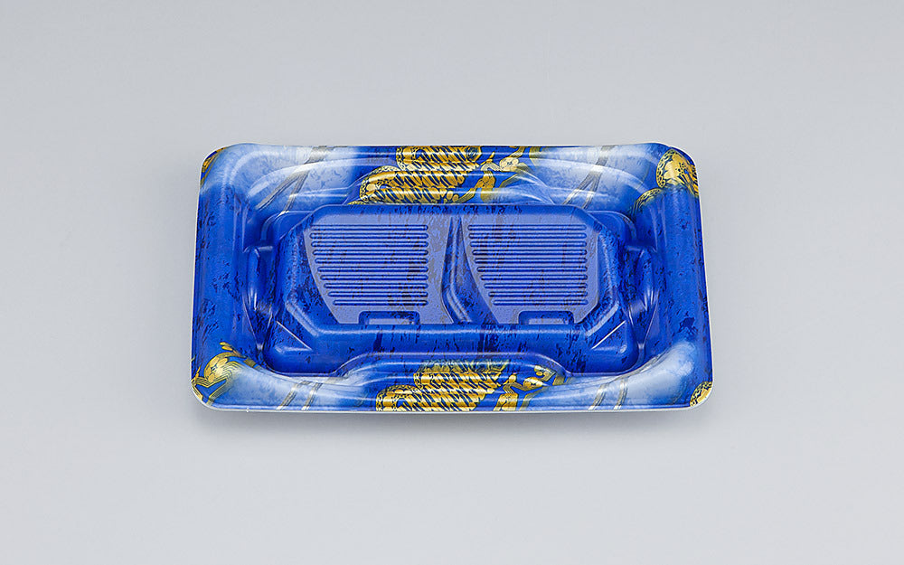 刺身容器 SFうま盛段1L 風雪青本体