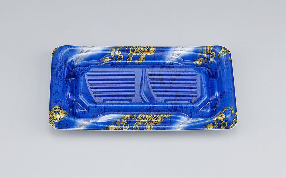 刺身容器 SFうま盛段2 風雪青本体