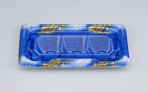 刺身容器 SFうま盛段2L 風雪青本体