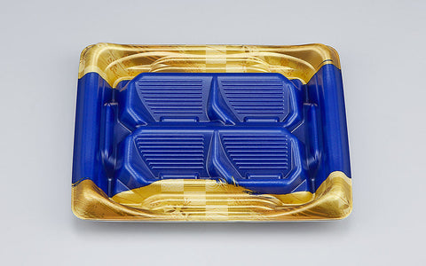 刺身容器 SFうま盛段4 明和紺本体