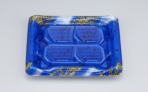 刺身容器 SFうま盛段4 風雪青本体