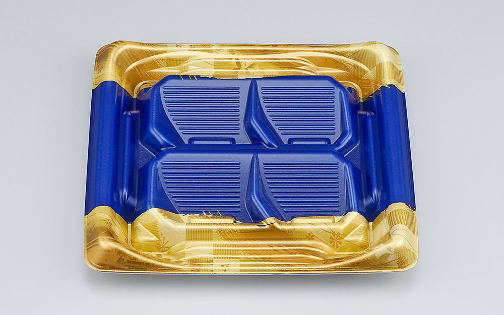 刺身容器 SFうま盛段4L 明和紺本体