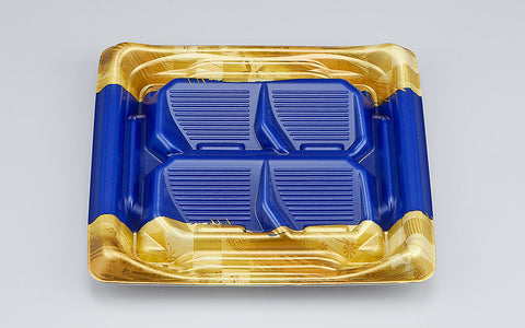 刺身容器 SFうま盛段4L 明和紺本体