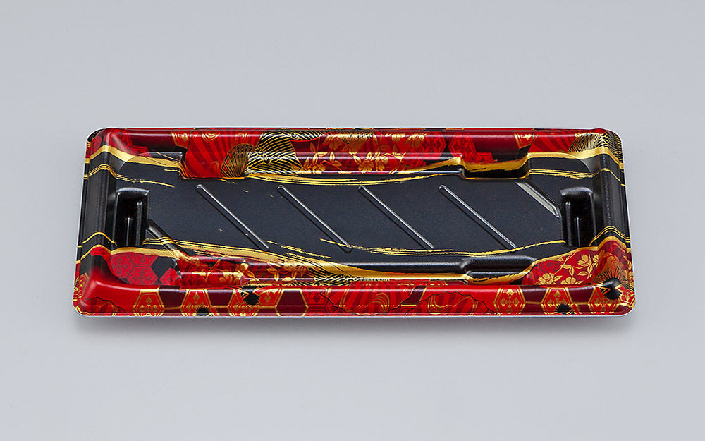 寿司容器 SF美角15 京えん赤本体