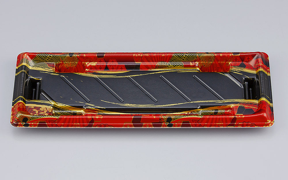 寿司容器 SF美角16 京えん赤本体