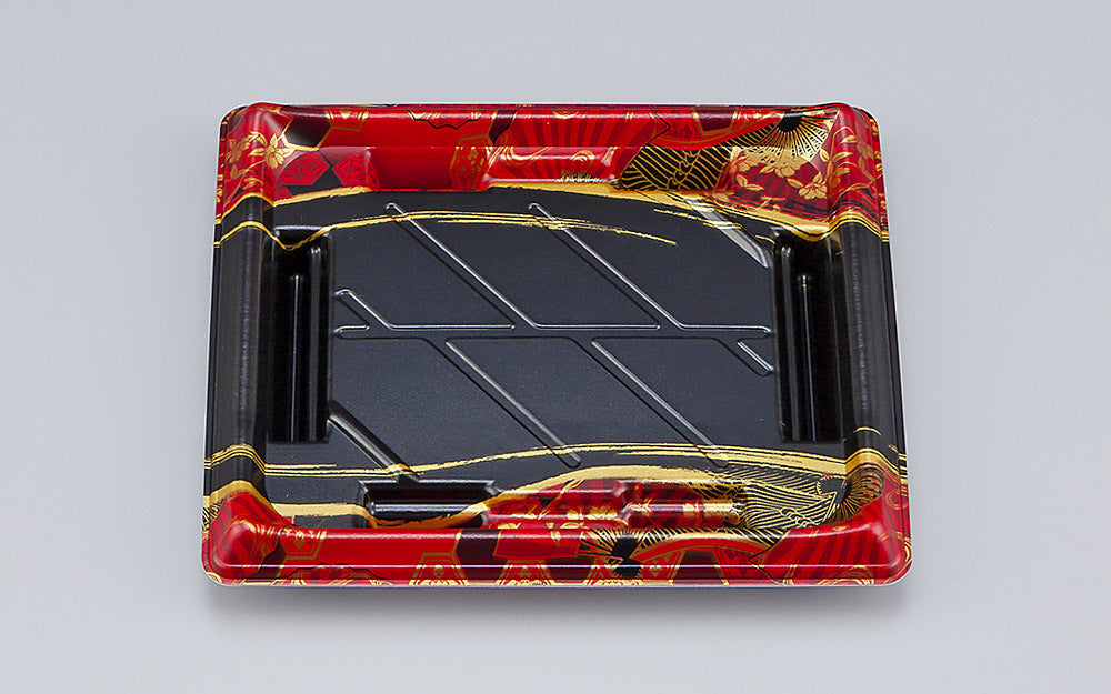 寿司容器 SF美角23 京えん赤本体