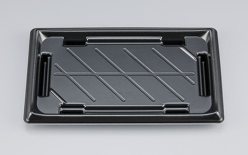 寿司容器 SF美角25 黒本体