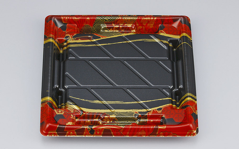 寿司容器 SF美角33 京えん赤本体