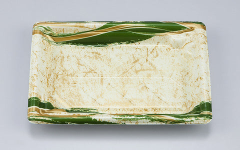 寿司容器 SF和角24 よし風緑本体