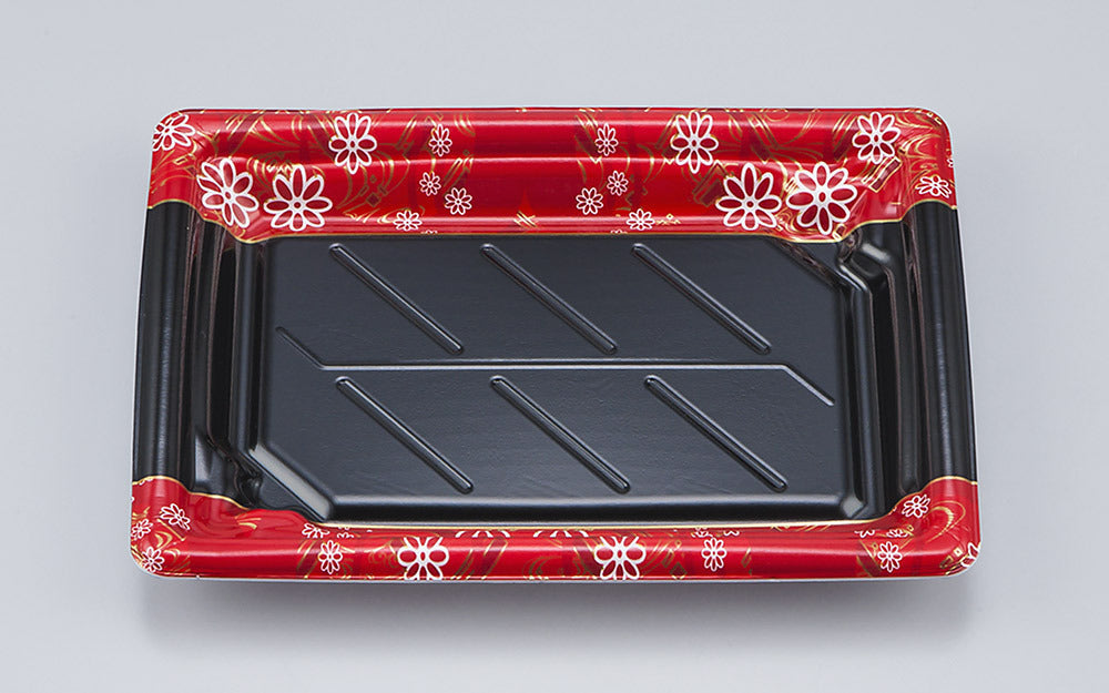 寿司容器 SF和角24 花格子赤本体