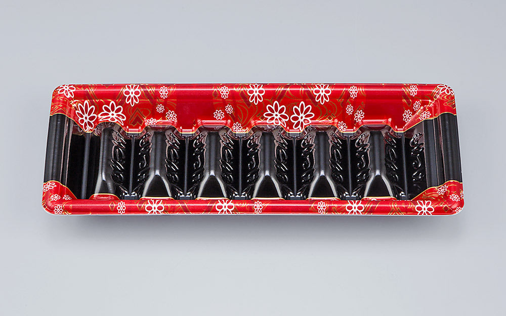 寿司容器 SF和角巻段26-10 花格子赤本体