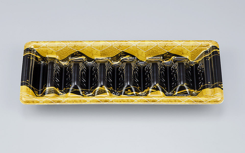 寿司容器 SF和角巻段26-10 菱蒔絵本体