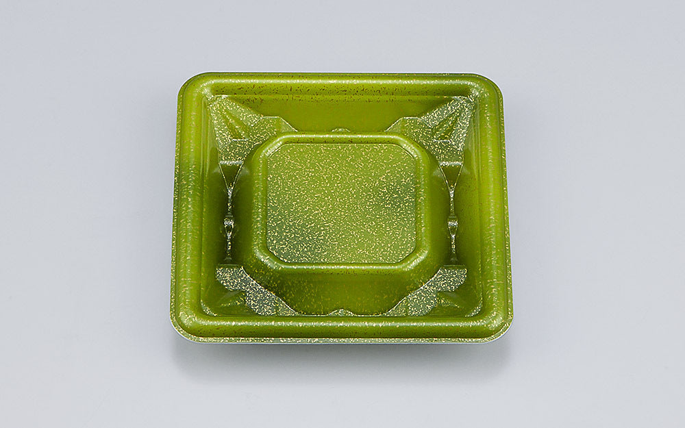 刺身容器 SF冴盛11-11 星雲緑本体