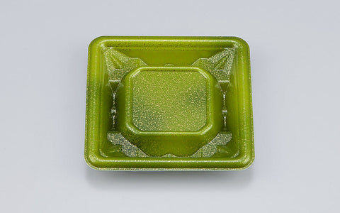 刺身容器 SF冴盛11-11 星雲緑本体