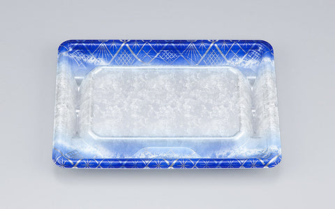 刺身容器 SF冴盛18-13 氷鳴青本体