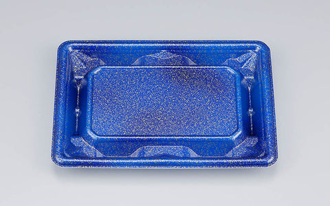 刺身容器 SF冴盛18-13 星雲青本体