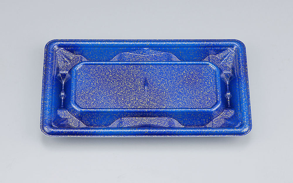 刺身容器 SF冴盛19-11 星雲青本体