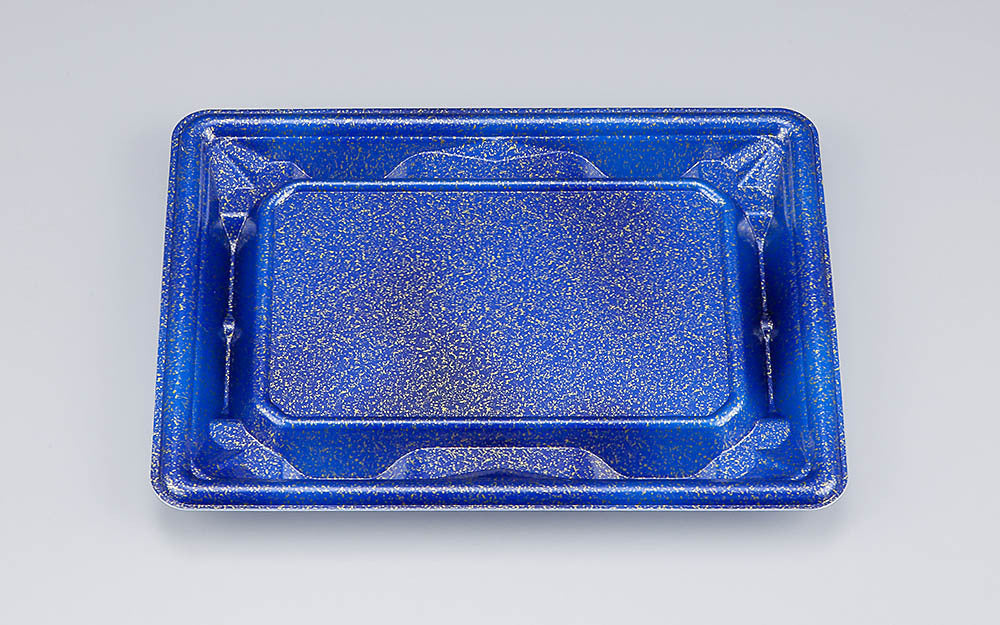 刺身容器 SF冴盛19-14 星雲青本体