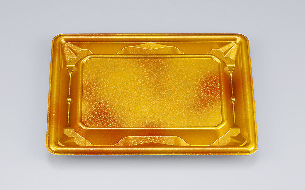 刺身容器 SF冴盛19-14 星雲橙本体