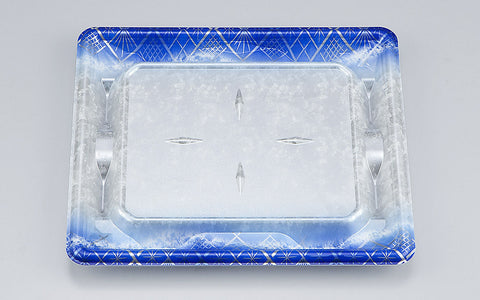 刺身容器 SF冴盛19-17 氷鳴青本体