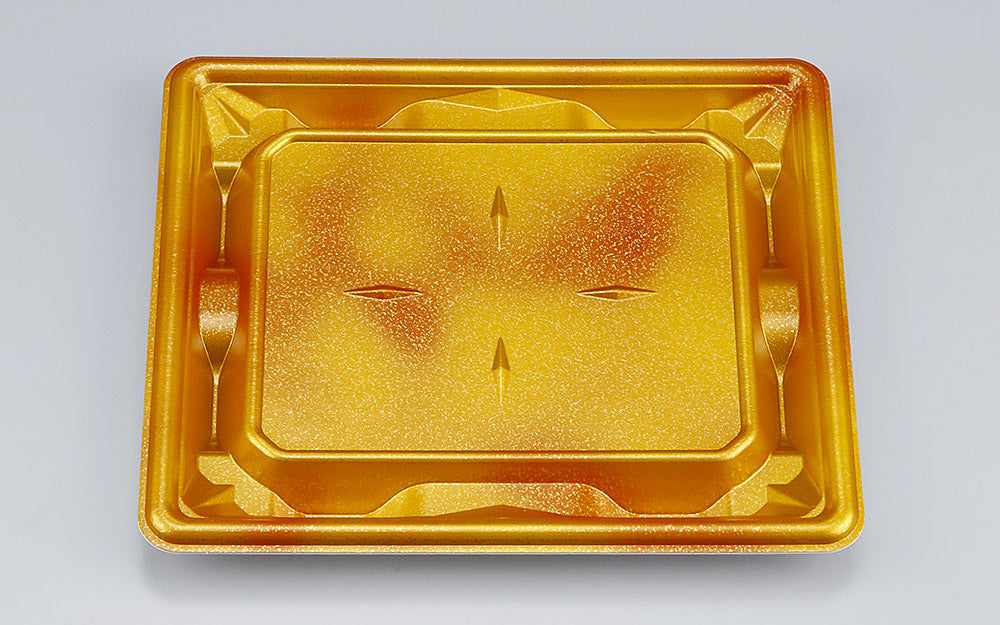 刺身容器 SF冴盛19-17 星雲橙本体