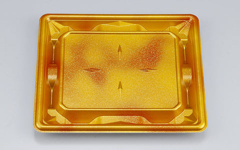 刺身容器 SF冴盛19-17 星雲橙本体