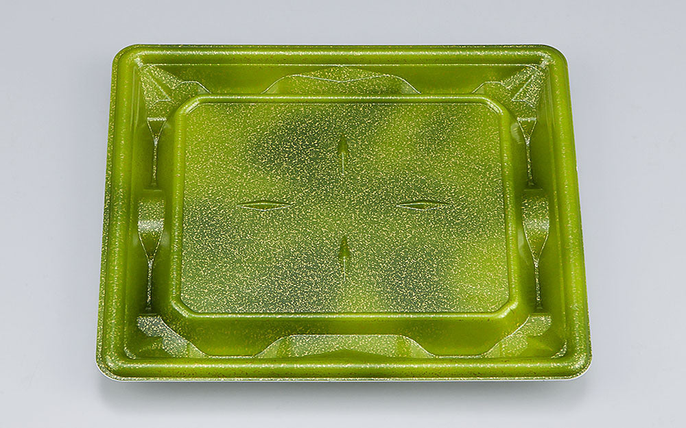 刺身容器 SF冴盛19-17 星雲緑本体