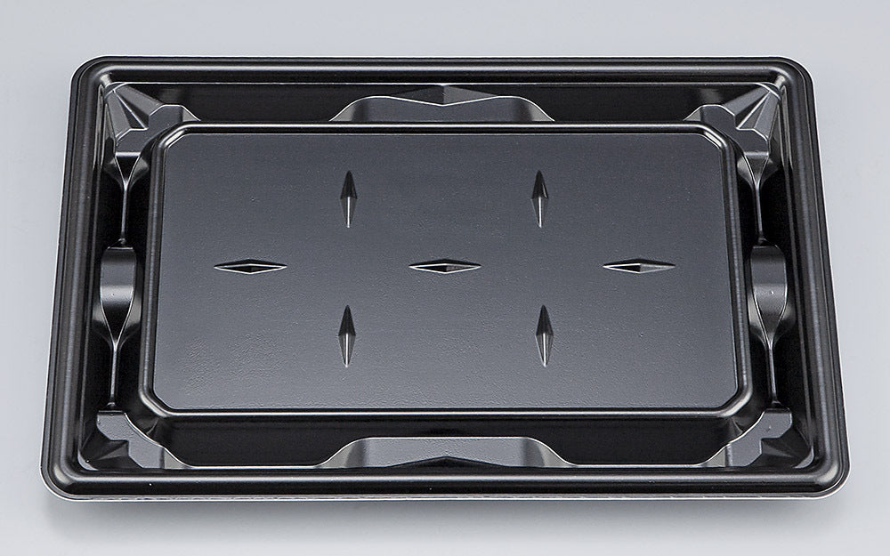 刺身容器 SF冴盛24-17 黒本体