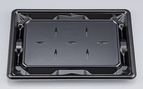 刺身容器 SF冴盛24-17 黒本体