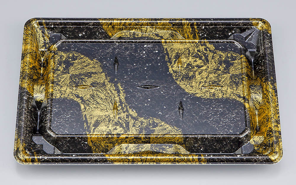 刺身容器 SF冴盛24-17 玄石本体